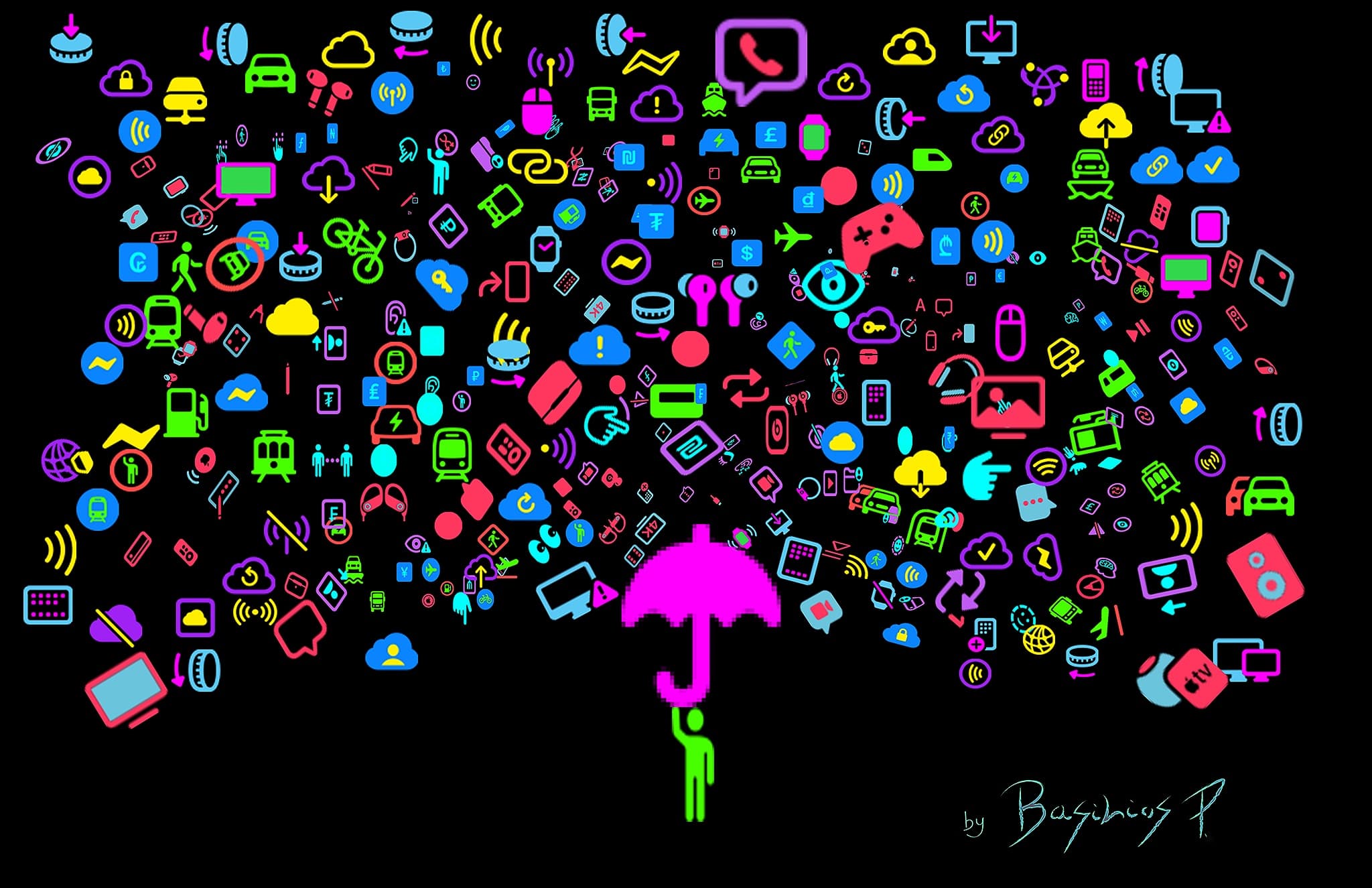 Apple Symbol Art - 2025 Art